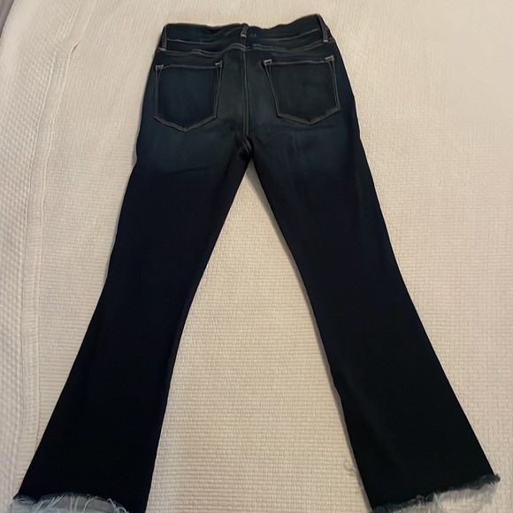 Frame Blue Le Crop Mini Boot jeans Size 28 - Picture 5 of 8